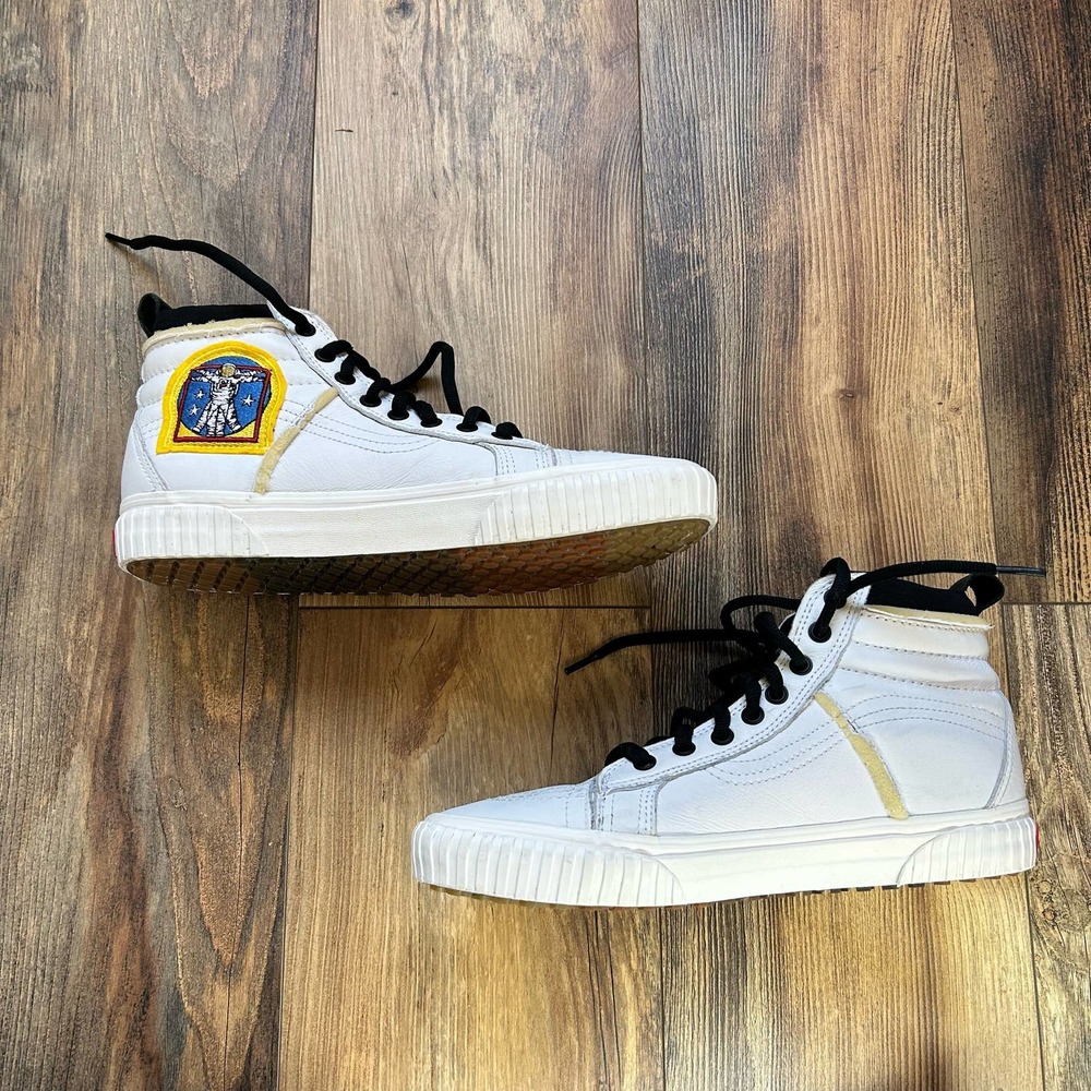Vans NASA Sneakers High Top SK8-Hi 46 MTE DX Space Voyager White 10.5 - Picture 3 of 16